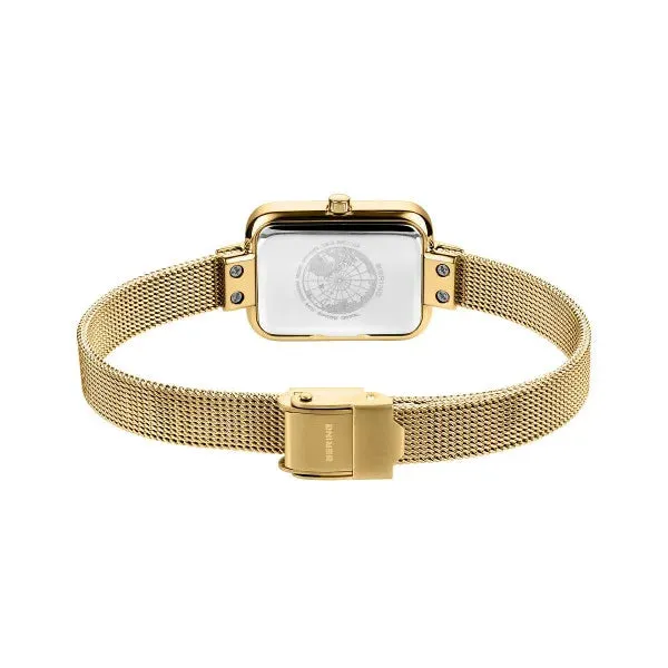 Bering - Classic 35mm Gold Milanese Strap Watch