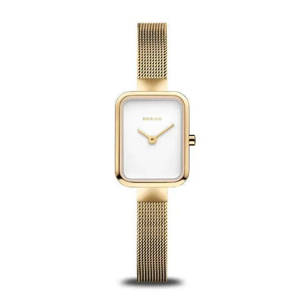 Bering - Classic 35mm Gold Milanese Strap Watch