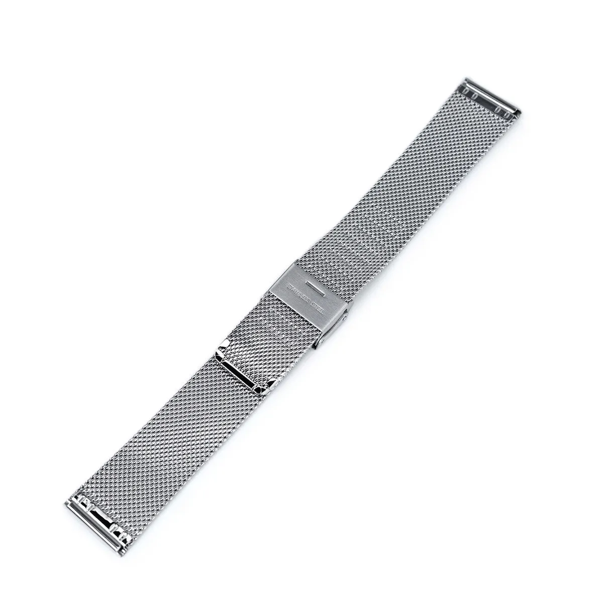 Classic Superfine Wire Mesh Band, Polished