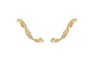 Fluid Diamonds Ear Cuffs