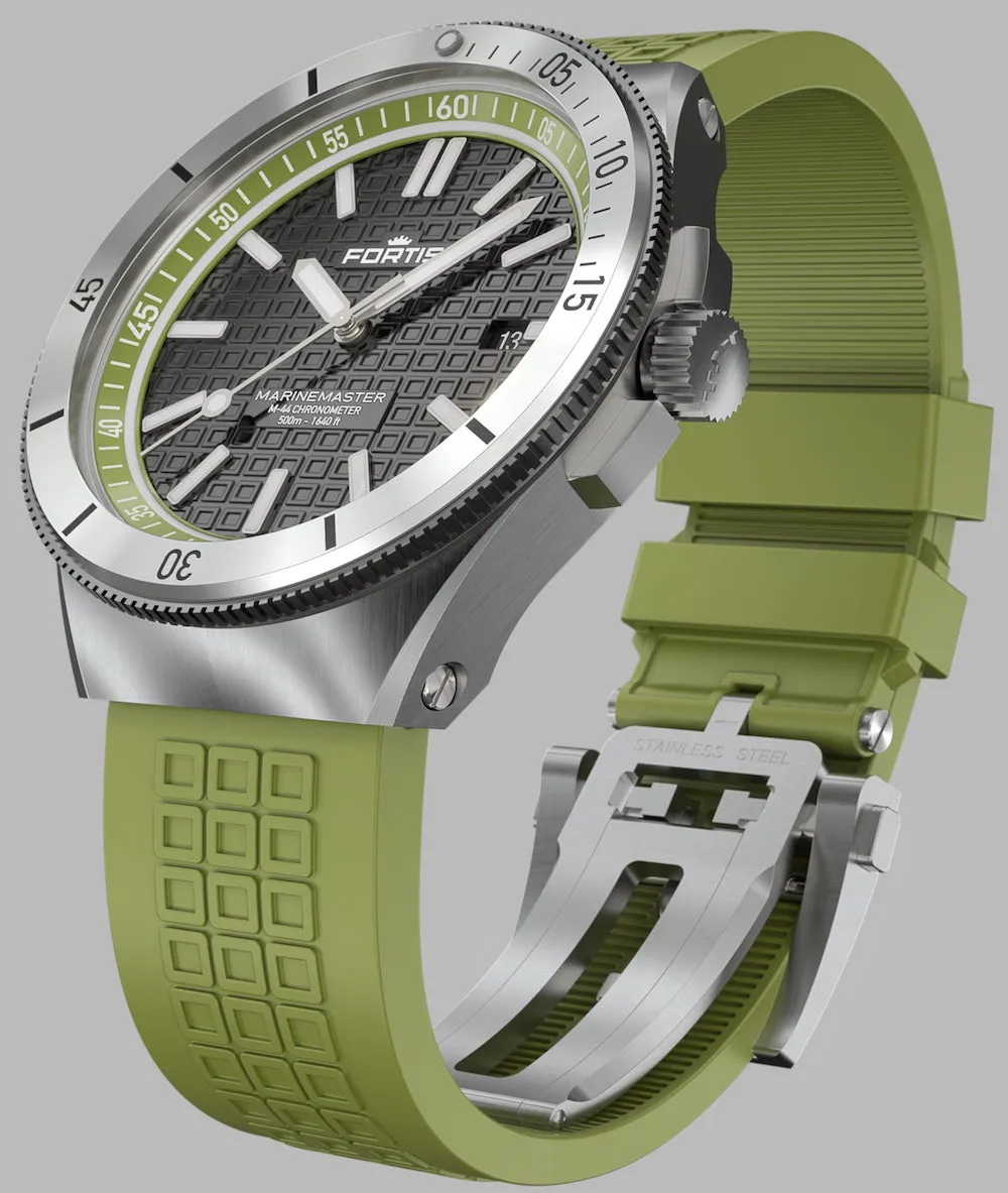 FOR Watch Marinemaster M 44 Woodpecker Green