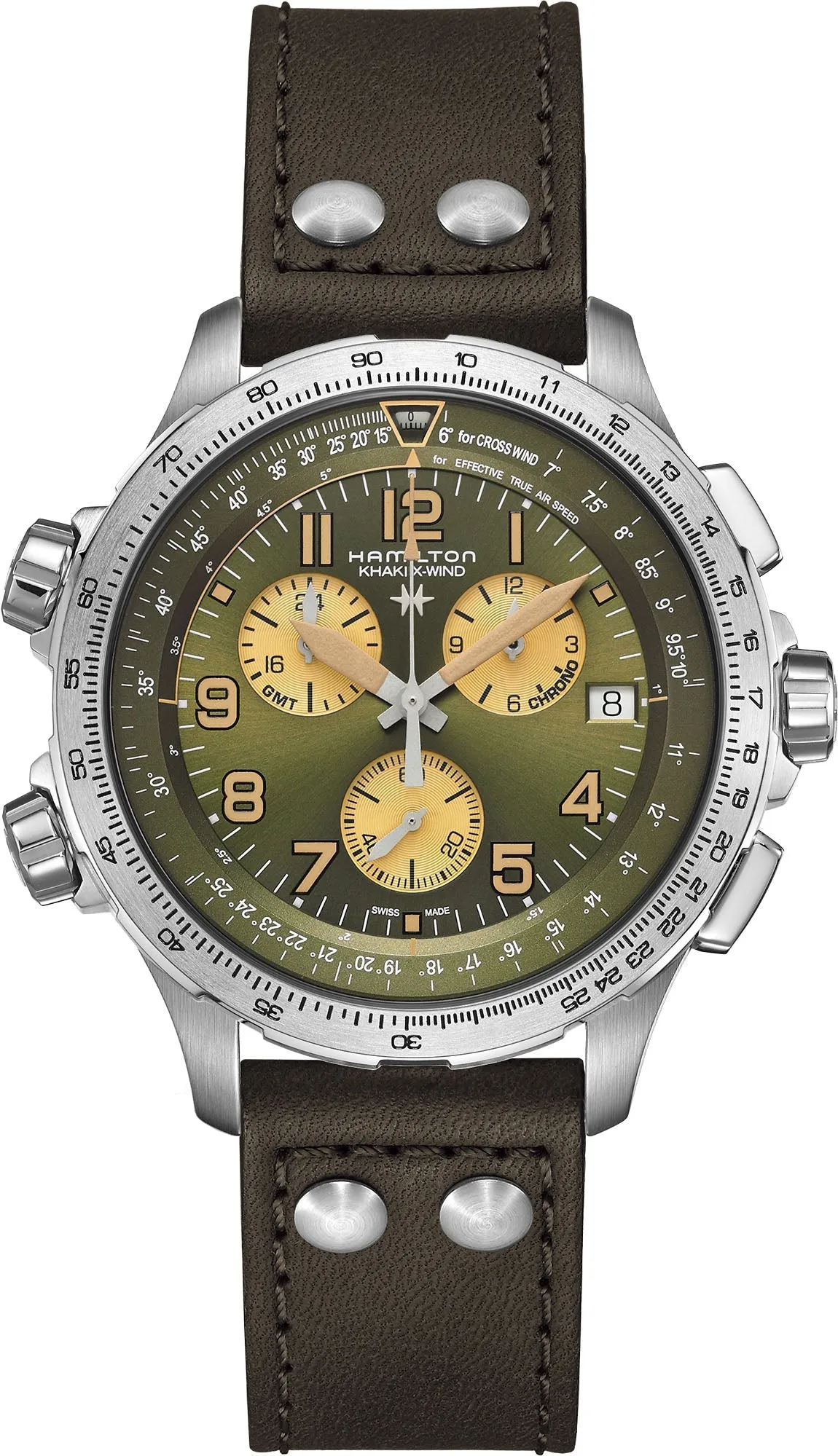 HML Watch Khaki Aviation X-Wind GMT Chrono Quartz