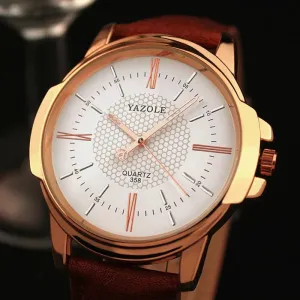 Luxurious Yazole Quartz Watch For Men