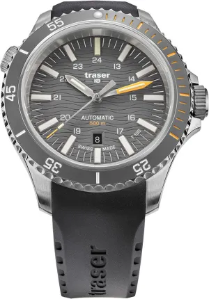 TH3 Watch P67 Diver AutoMTic T1 Grey Rubber