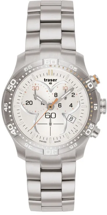 TH3 Watch T73 Ladytime Chronograph Silver