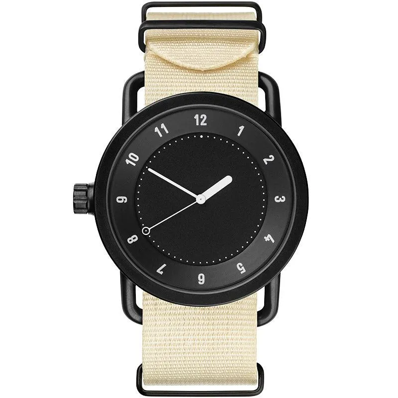 TID No.1 Black Dial / Black Nylon Strap / Black Buckle