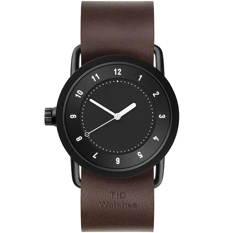 TID No.1 Black Dial / Black Nylon Strap / Black Buckle