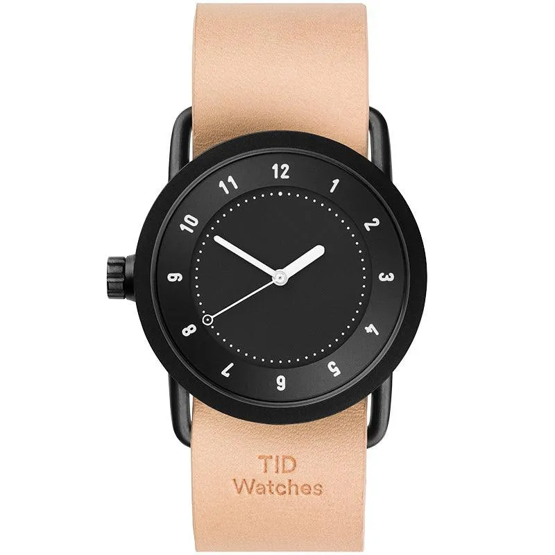 TID No.1 Black Dial / Black Nylon Strap / Black Buckle