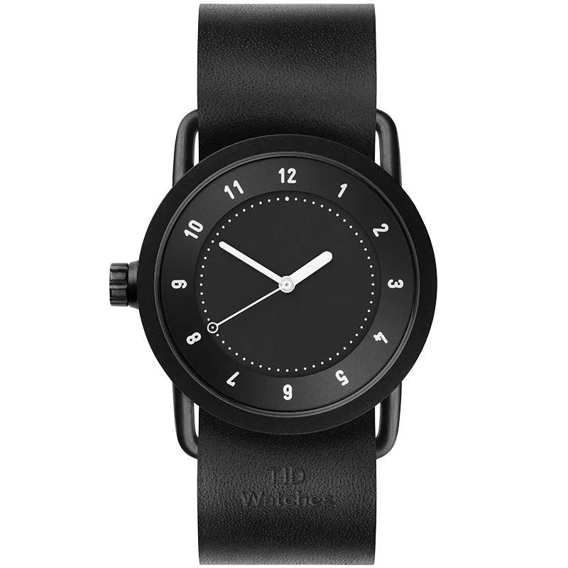 TID No.1 Black Dial / Black Nylon Strap / Black Buckle