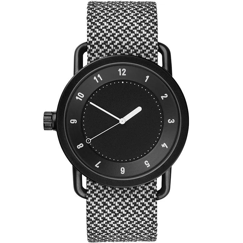 TID No.1 Black Dial / Black Nylon Strap / Black Buckle