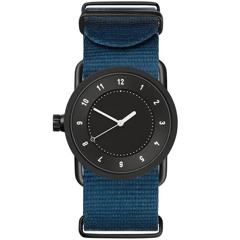 TID No.1 Black Dial / Black Nylon Strap / Black Buckle