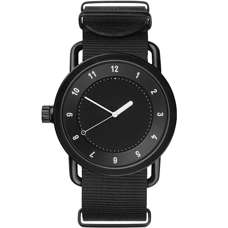 TID No.1 Black Dial / Black Nylon Strap / Black Buckle