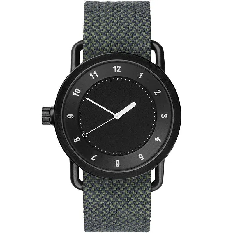 TID No.1 Black Dial / Black Nylon Strap / Black Buckle