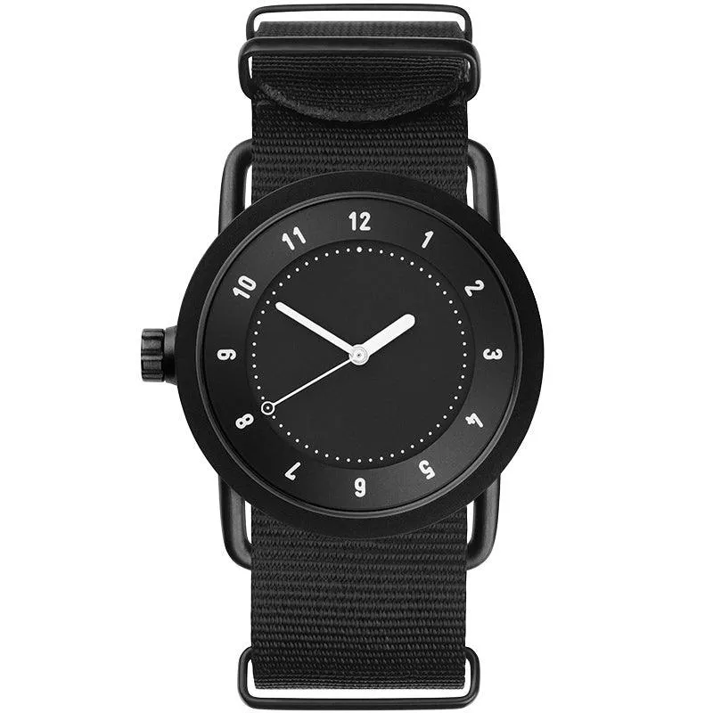 TID No.1 Black Dial / Black Nylon Strap / Black Buckle