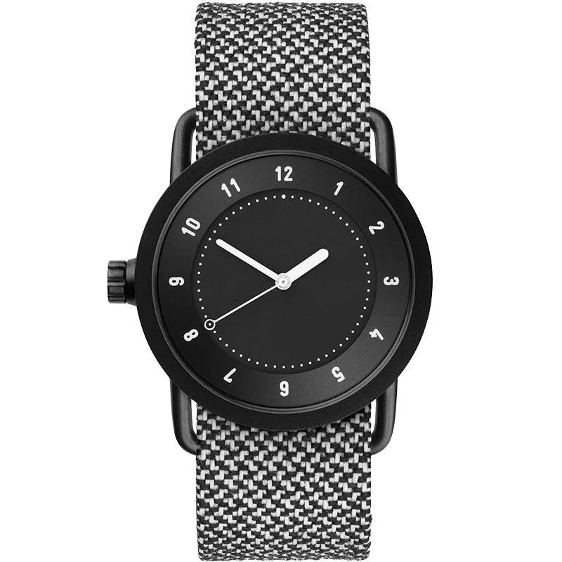 TID No.1 Black Dial / Black Nylon Strap / Black Buckle