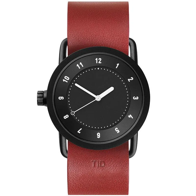 TID No.1 Black Dial / Black Nylon Strap / Black Buckle