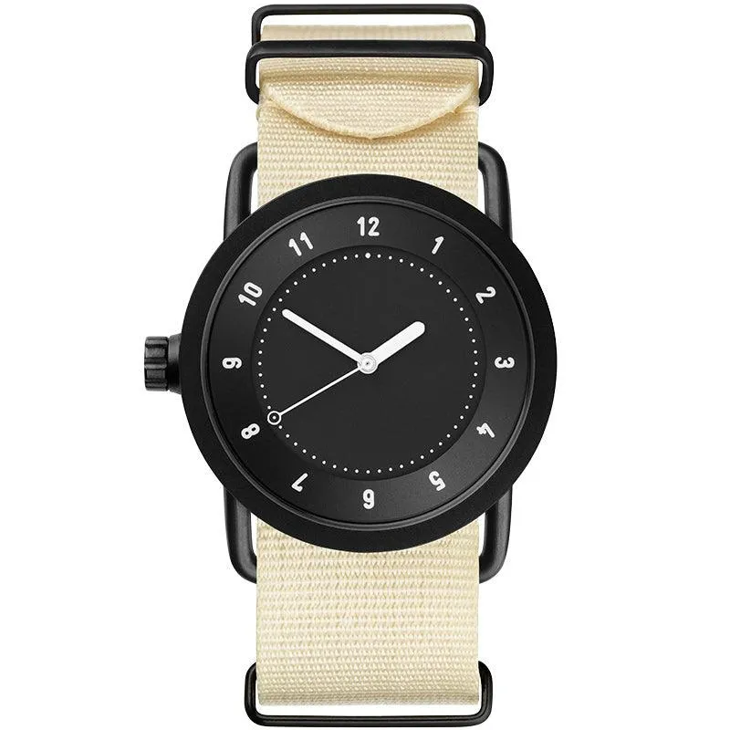 TID No.1 Black Dial / Black Nylon Strap / Black Buckle