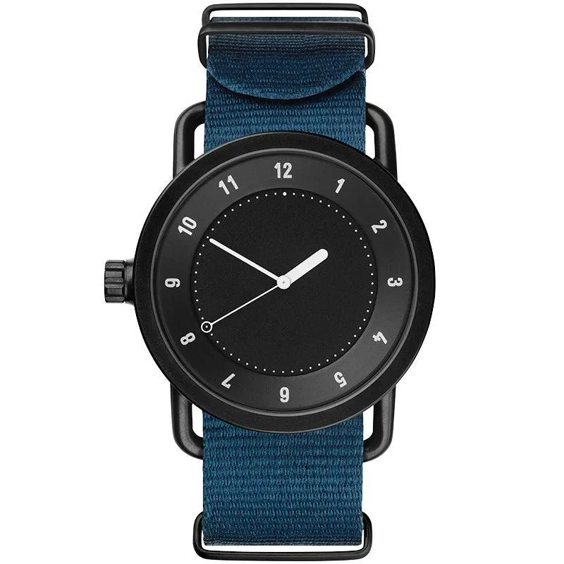 TID No.1 Black Dial / Black Nylon Strap / Black Buckle