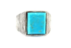 Turquoise Sterling Silver Ring I Jan Leslie