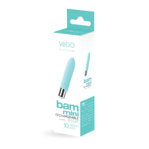 VeDO Bam Mini Rechargeable Bullet (Turquoise)